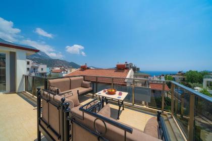5 bedrooms villa with sea view private pool and terrace at Kalkan 1 km away from the beach - image 2