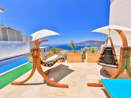 2 bedrooms villa with sea view private pool and jacuzzi at Kas - image 14