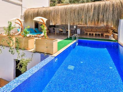 2 bedrooms villa with sea view private pool and jacuzzi at Kas - image 16
